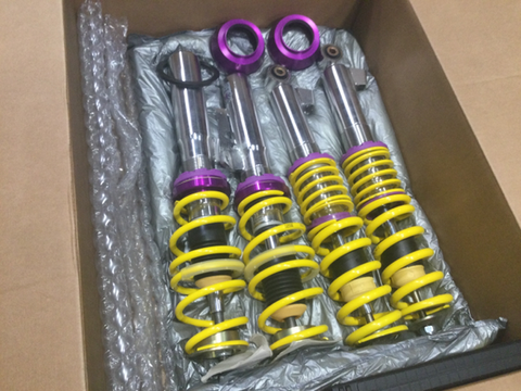 KW Coilover Kit V1 Porsche 911 996 Turbo & C4/C4S